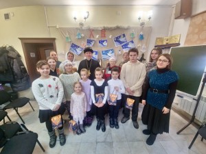 Рождественский утренник состоялся 7 января 2024 года в Детской воскресной школе при Богоявленском мужском монастыре г.Челябинска.